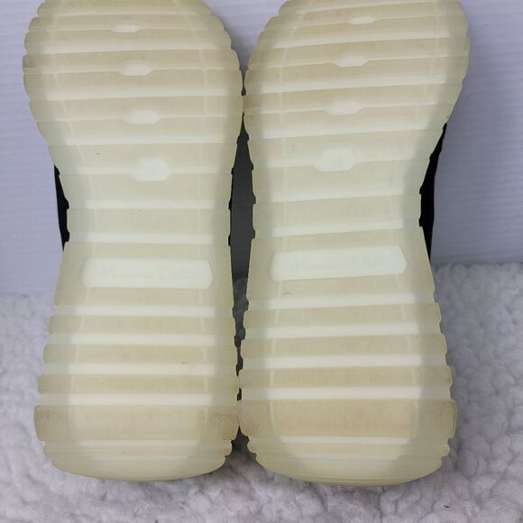 Massimo Dutti Men'Sneaker Size 11 Black Suede Leather Lace Up Shoes - Picture 10 of 11